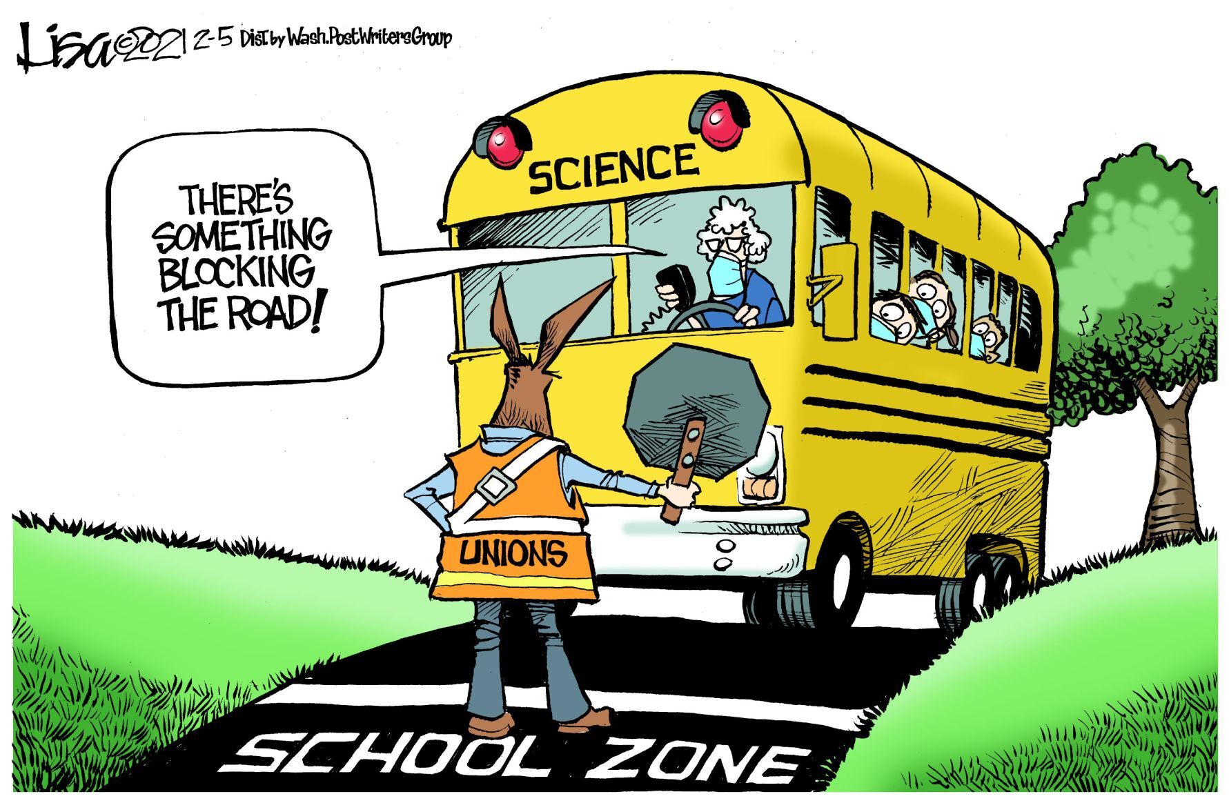Lisa Benson cartoon